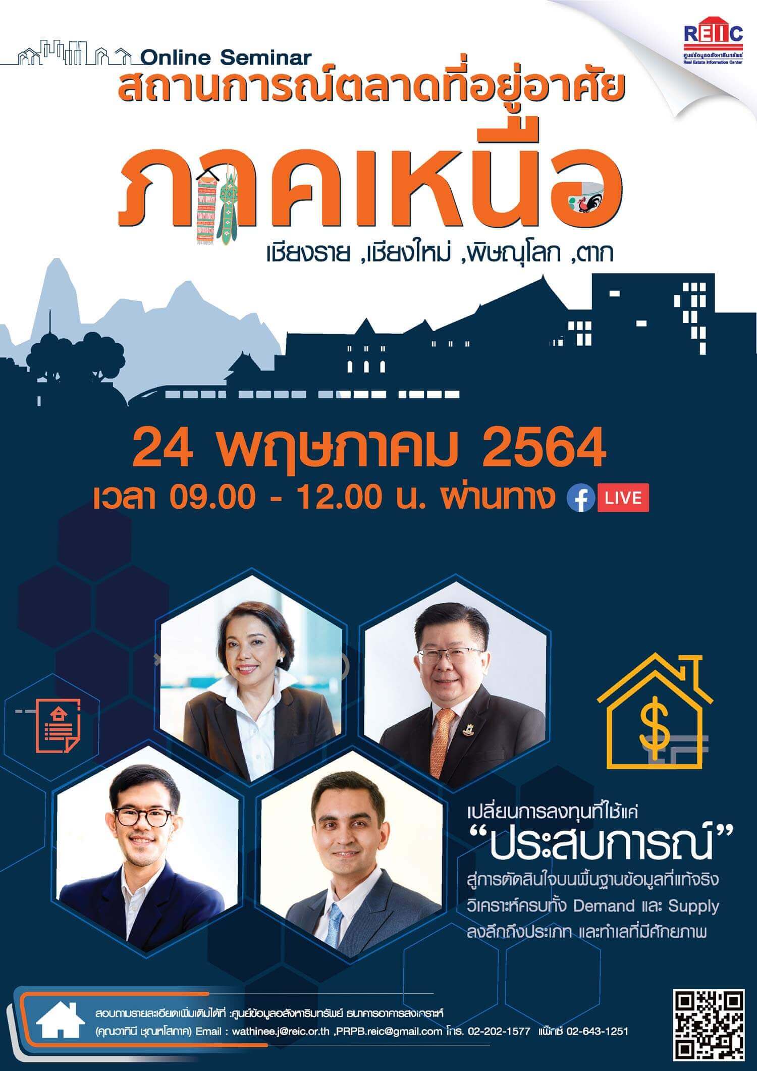 สถานการณ์ตลาดที่อยู่อาศัย ภาคเหนือ